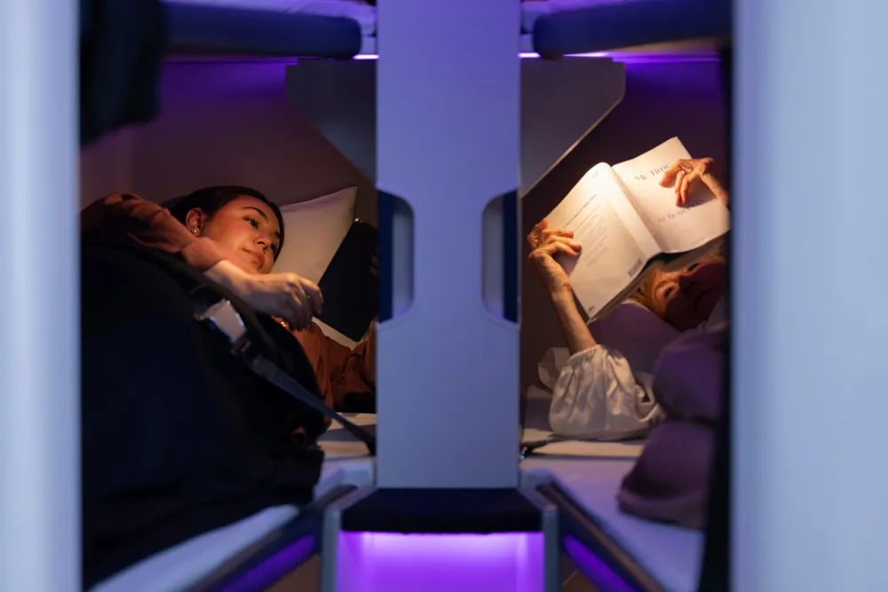 Air New Zealand Introduces Triple-Decker Bunk Beds for Economy-Class Passengers