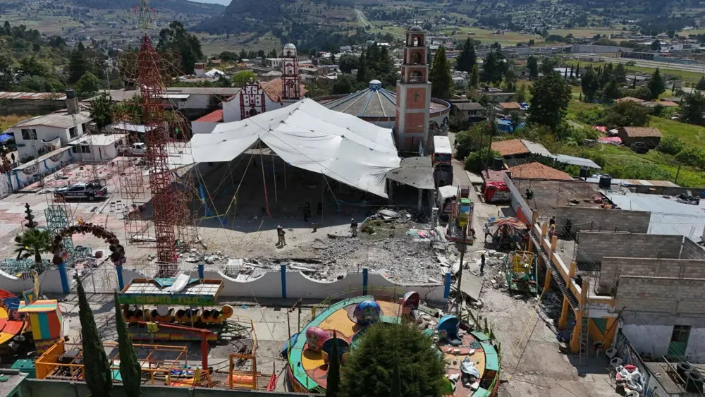 Deadly fireworks explosion during church festival in Mexico kills 10 and injures 64