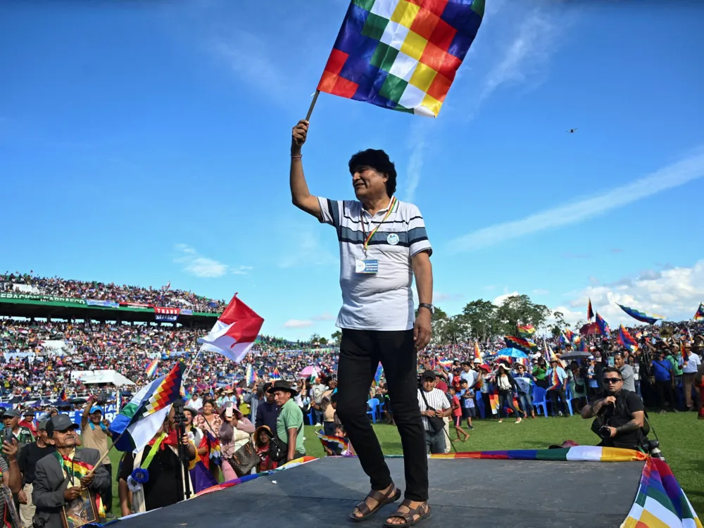 Evo Morales Held in Contempt of Court for Missing Trafficking Trial