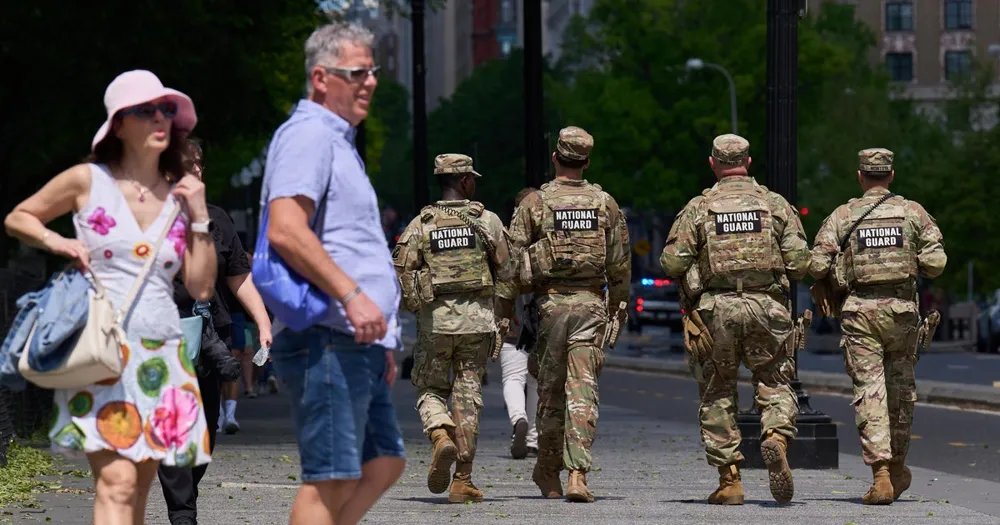 Georgia National Guardsman Arrested for Pointing Gun at Fellow Member in D.C.