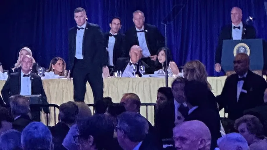 Gunfire Disrupts White House Correspondents' Dinner, Trump Evacuated Safely