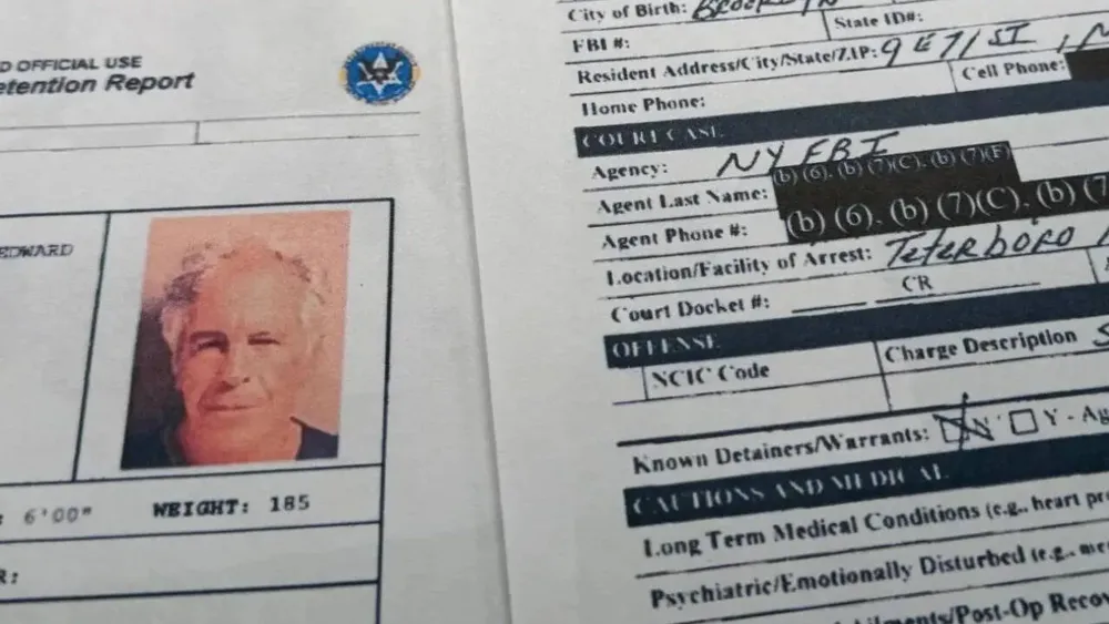 Justice Department Launches Probe into Epstein Files Release