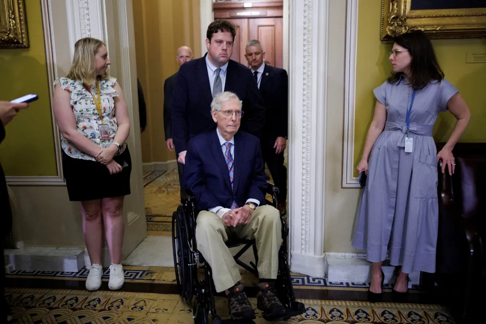 Mitch McConnell Reveals Health Condition Following Hospitalization After Fall