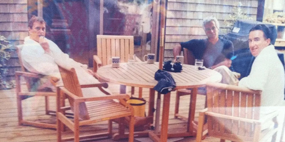 New photograph emerges of Andrew and Mandelson with Jeffrey Epstein