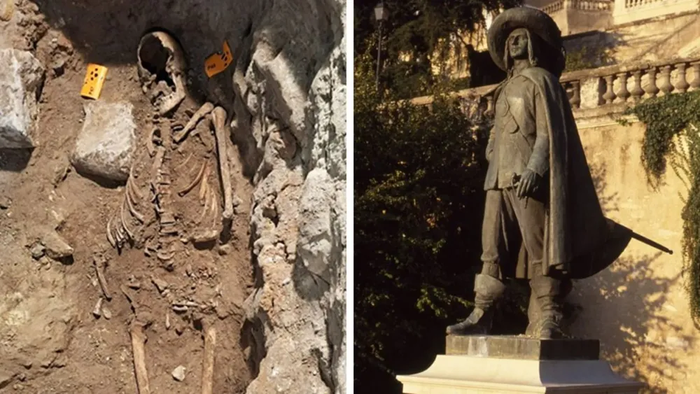 Skeleton of famed soldier d'Artagnan possibly discovered in Dutch church