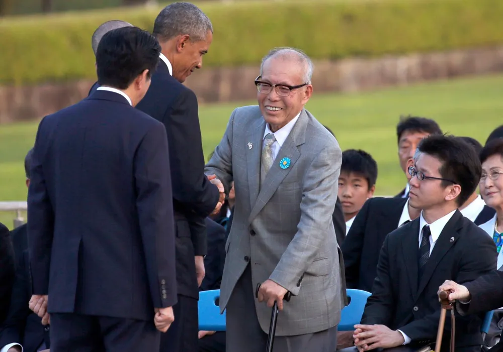 Shigeaki Mori, Hiroshima atomic bomb survivor embraced by Obama, dies at 88