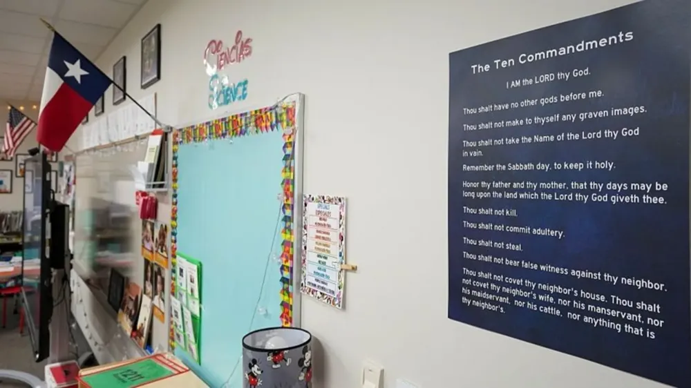 Texas mandates Bible passages as required reading in public schools