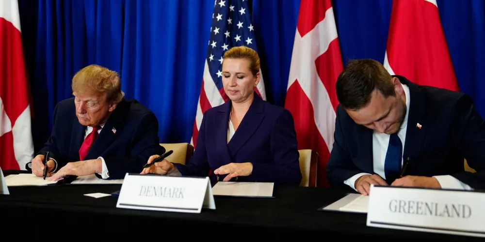 Trump Signs Security Deal with Greenland and Denmark to Establish U.S. Military Bases