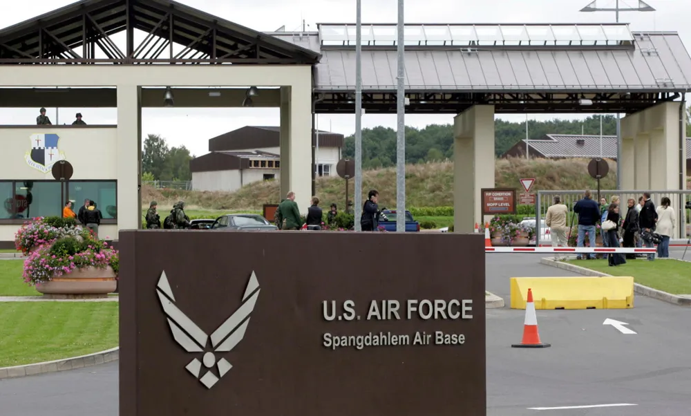 U.S. military F-16 crashes near Spangdahlem air base in Germany, pilot injured