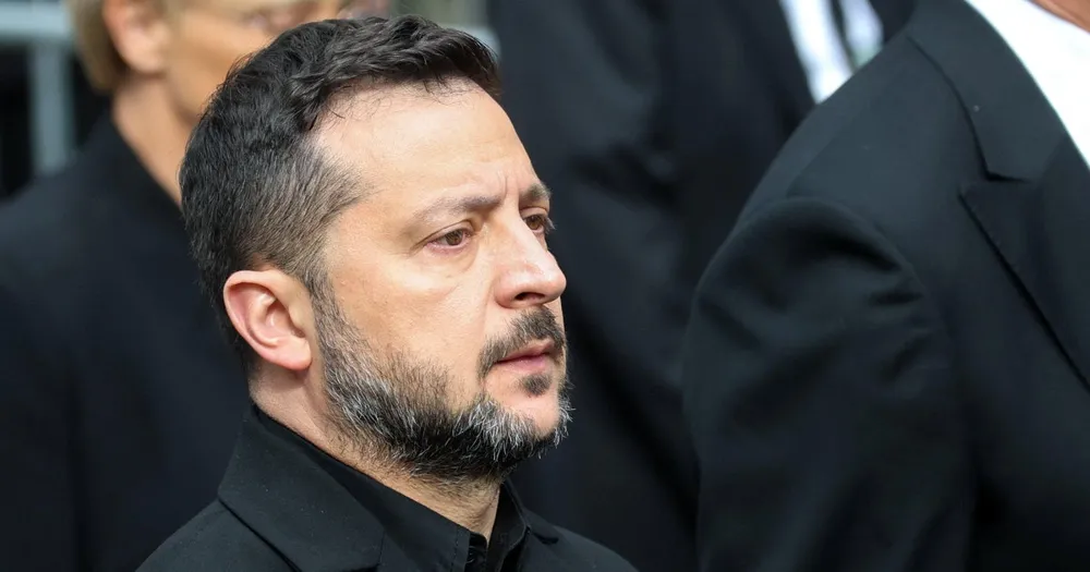 Zelenskyy's plane narrowly misses drone on way to Norway for royal funeral