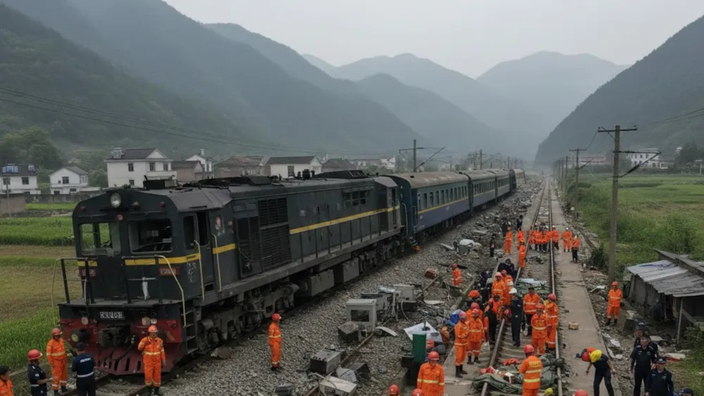 11 killed, 2 injured in deadly train collision during seismic test in China