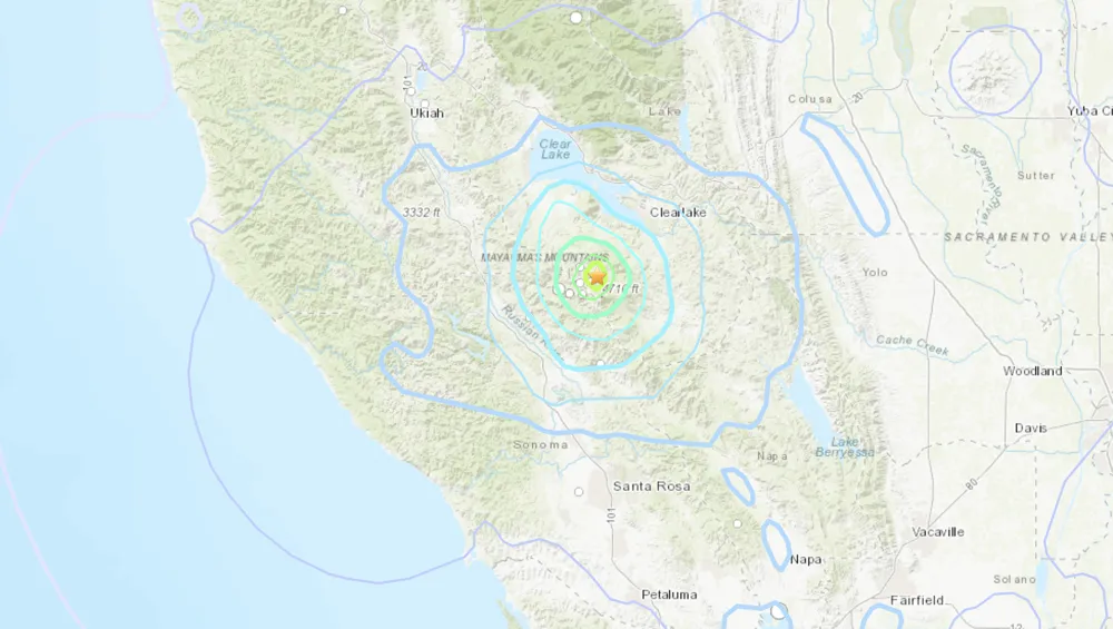 4.7 Magnitude Earthquake Hits Lake County, Felt Across Northern California