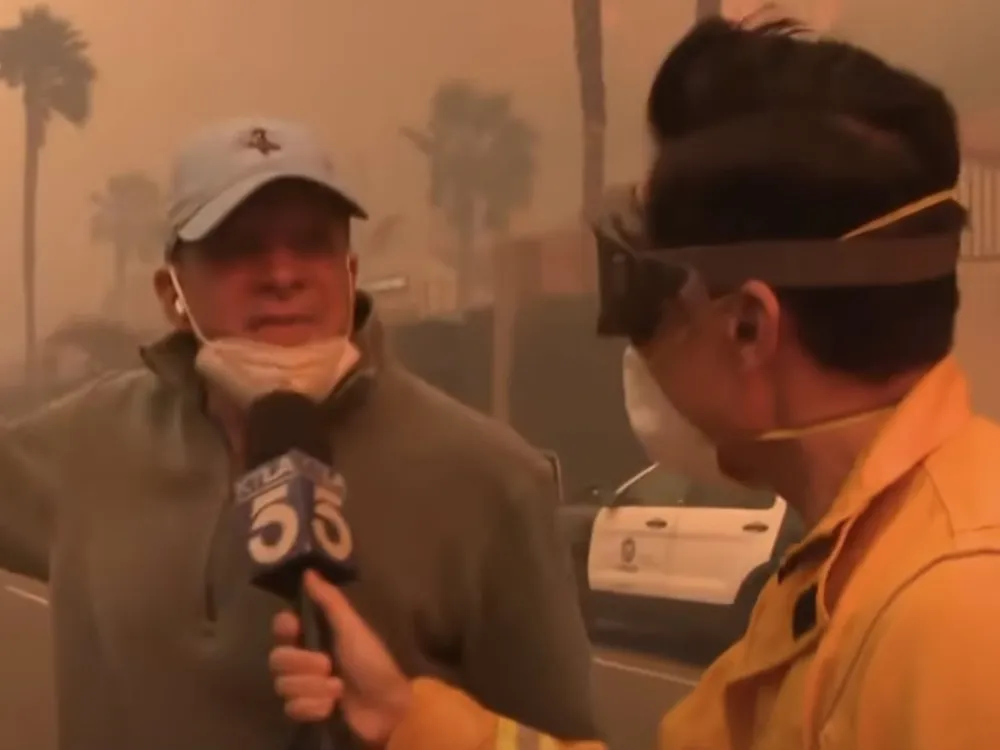 Actor Steve Guttenberg Aids Evacuation Efforts During Dangerous Wildfire in Pacific Palisades