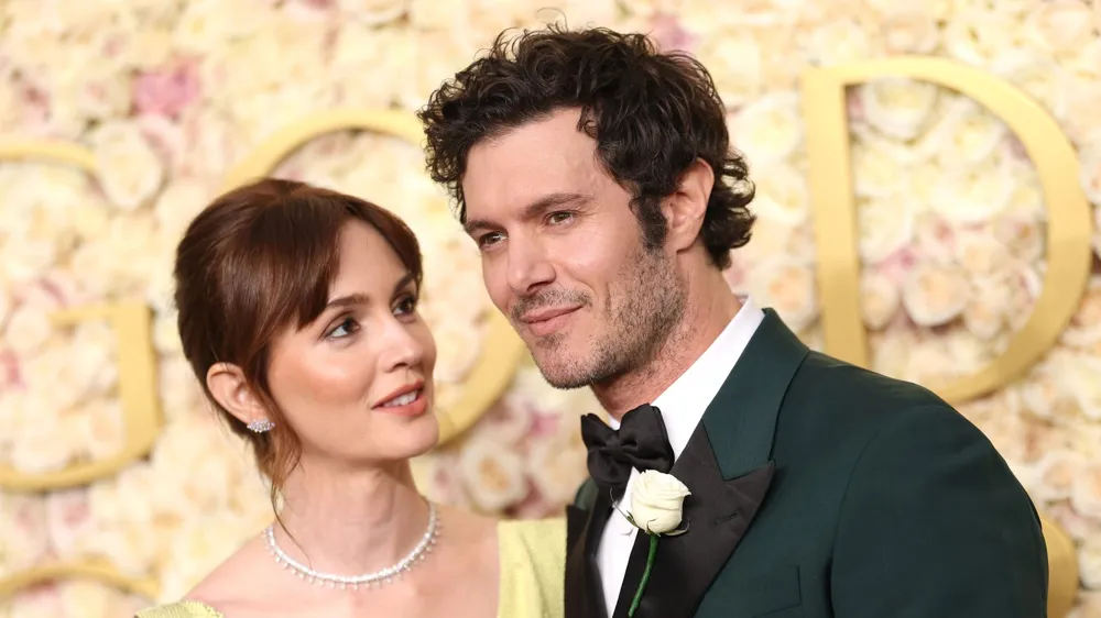 Adam Brody's Sweet Gesture for Leighton Meester at Golden Globes Captures Fans' Hearts