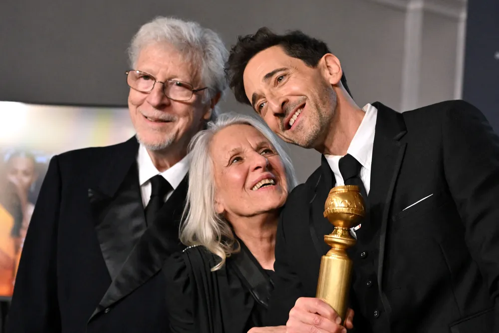 Adrien Brody Honors Immigrant Family in Golden Globe Win for 'The Brutalist'