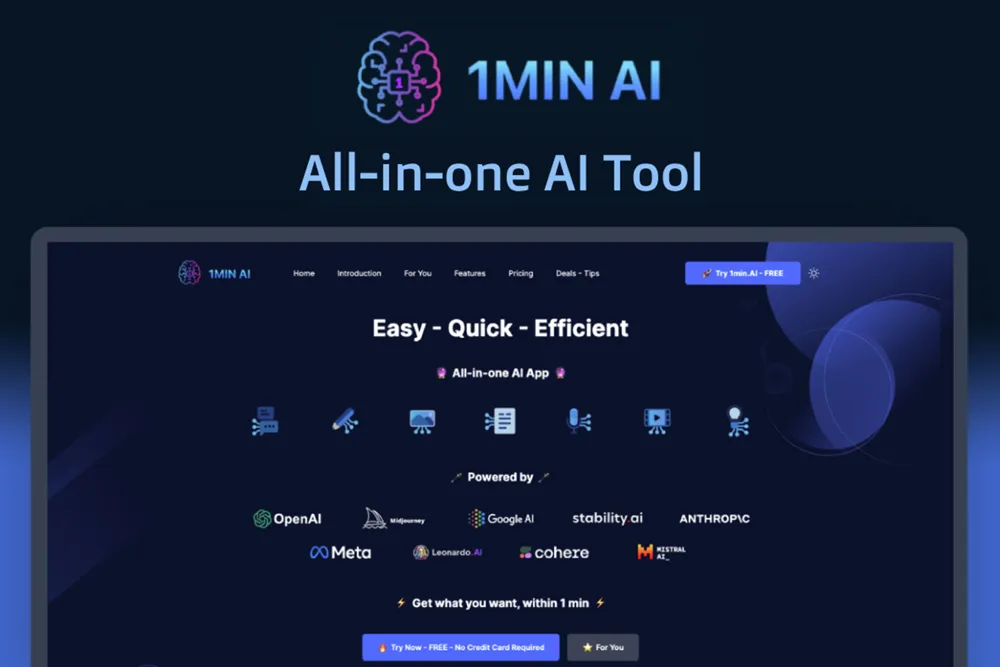 Affordable AI Platform 1minAI Could Replace Your OpenAI Subscription