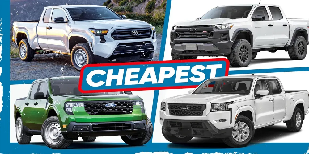 Affordable pickup trucks for 2025: Top 10 options under $40,000