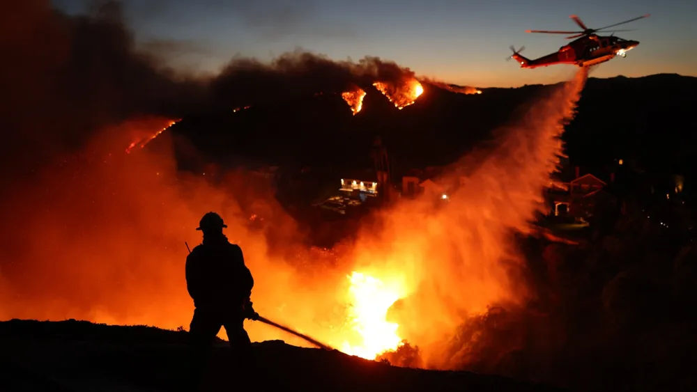 AI-Generated Images of Hollywood Sign Fire Highlight Misinformation Risks During LA Wildfires