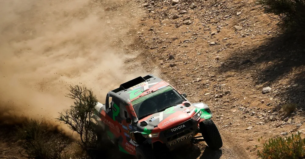 Al-Rajhi triumphs in Dakar stage 2; Lategan secures overall lead