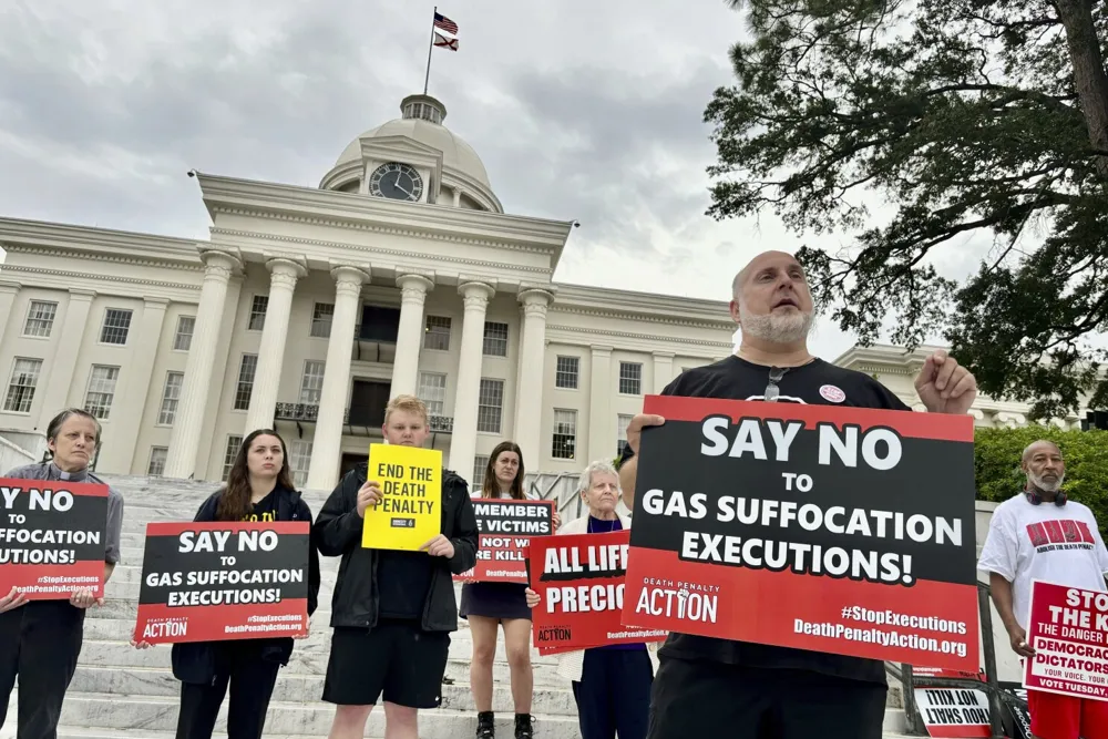 Alabama Inmate Challenges Nitrogen Gas Execution Method Amid Concerns of Suffering