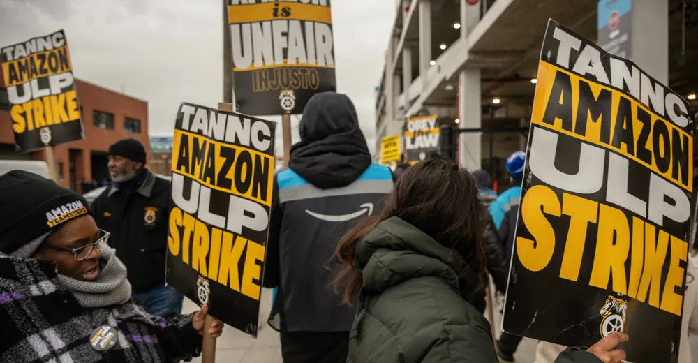 Amazon delivery workers launch significant strike for better working conditions and contract negotiations