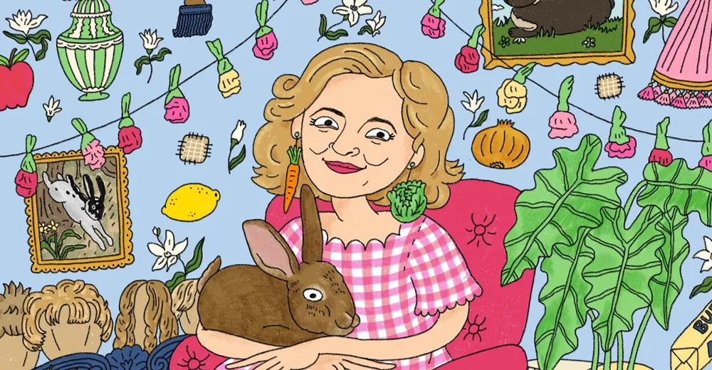 Amy Sedaris Reflects on Life with Rabbits and the Joy They Bring