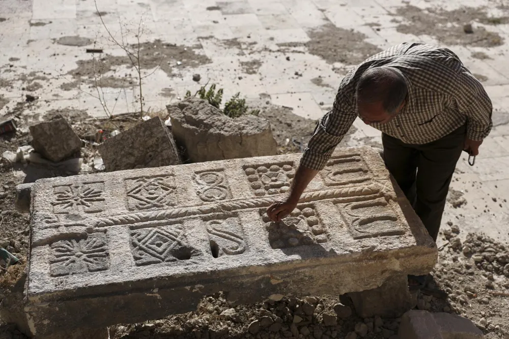 Ancient Byzantine Tomb Complex Discovered in Northern Syria