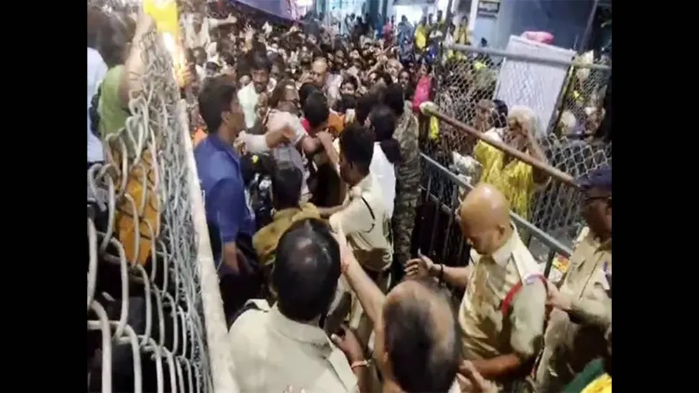 Andhra Pradesh CM Naidu admits crowd control failures after Tirupati stampede tragedy