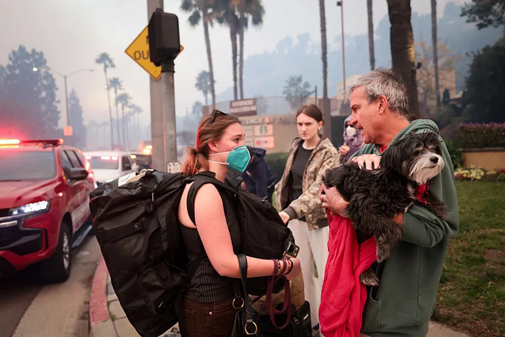 Angelenos Reflect on What They Left Behind Amidst Historic Wildfires