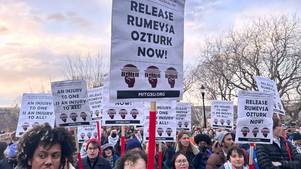 Tufts Student Rumeysa Ozturk Returns to Boston After Six Weeks in Immigration Detention