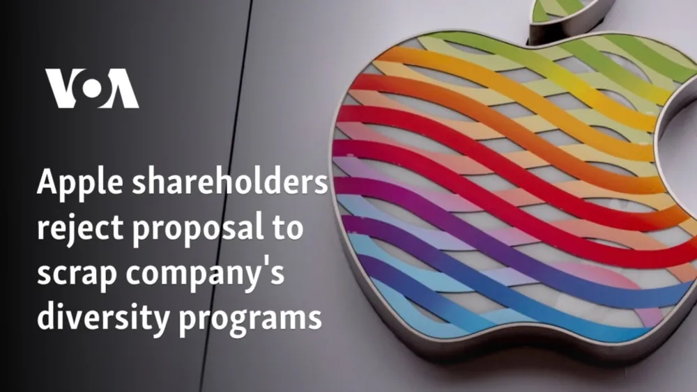 Apple Shareholders Overwhelmingly Reject Proposal to Eliminate Diversity Programs