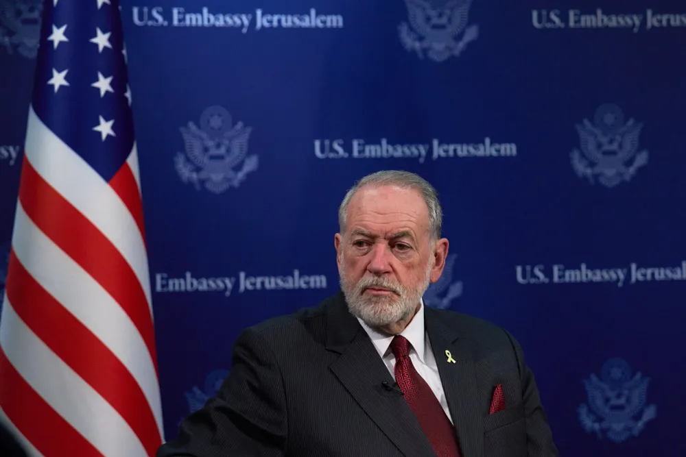 Arab Nations Denounce US Ambassador Huckabee's Comments on Israel's Middle East Claims