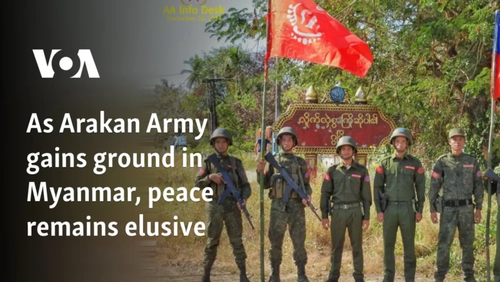 Arakan Army Controls 15 Townships in Myanmar Amidst Ongoing Conflict