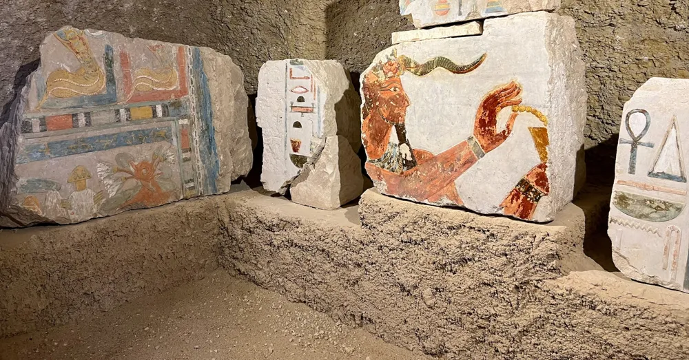 Archaeologists Discover Blocks from Hatshepsut's Valley Temple in Luxor