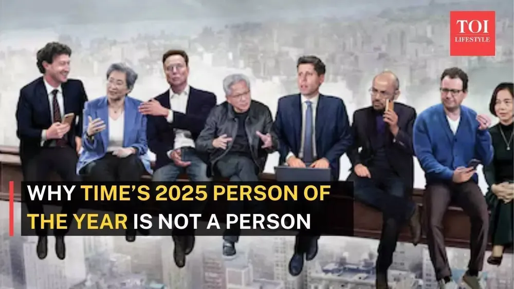 Architects of AI Named Time's 2025 Person of the Year
