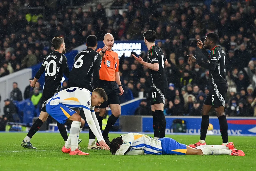 Arsenal's 1-1 Draw at Brighton Fueled by Controversial Penalty Decision