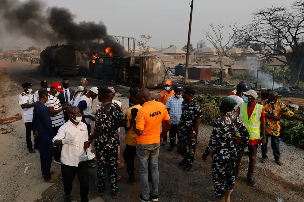 At least 70 dead in Nigeria's devastating petrol tanker explosion