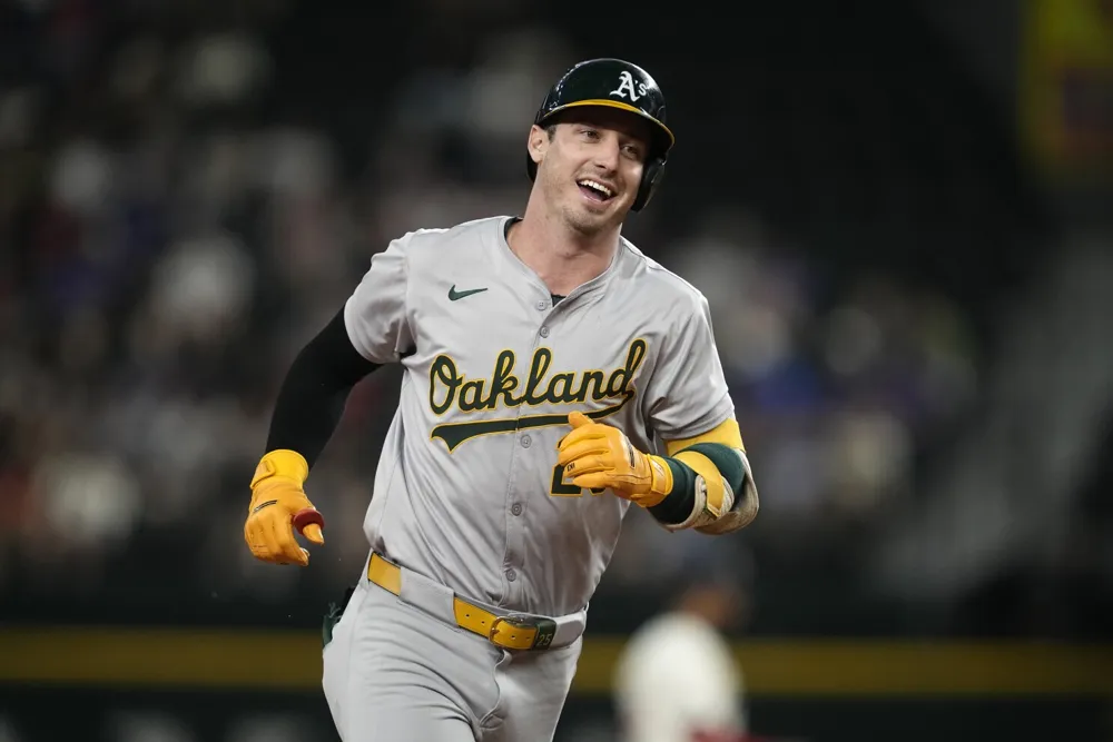 Athletics finalize $60M contract with slugger Brent Rooker for five years