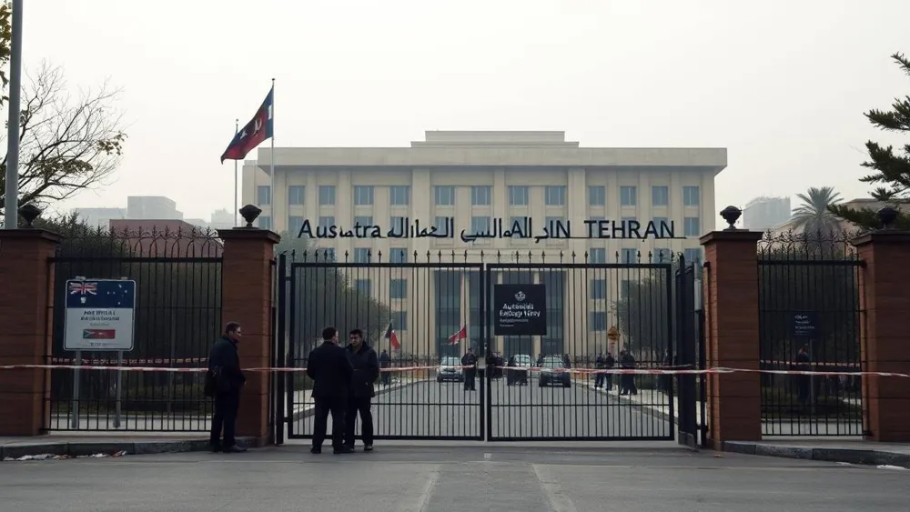 Australia Shuts Down Tehran Embassy as Security Deteriorates