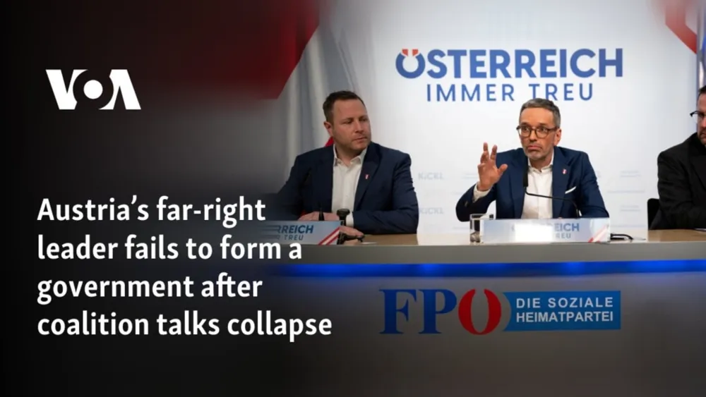 Austria Faces Political Stalemate as Far-Right Coalition Talks Collapse