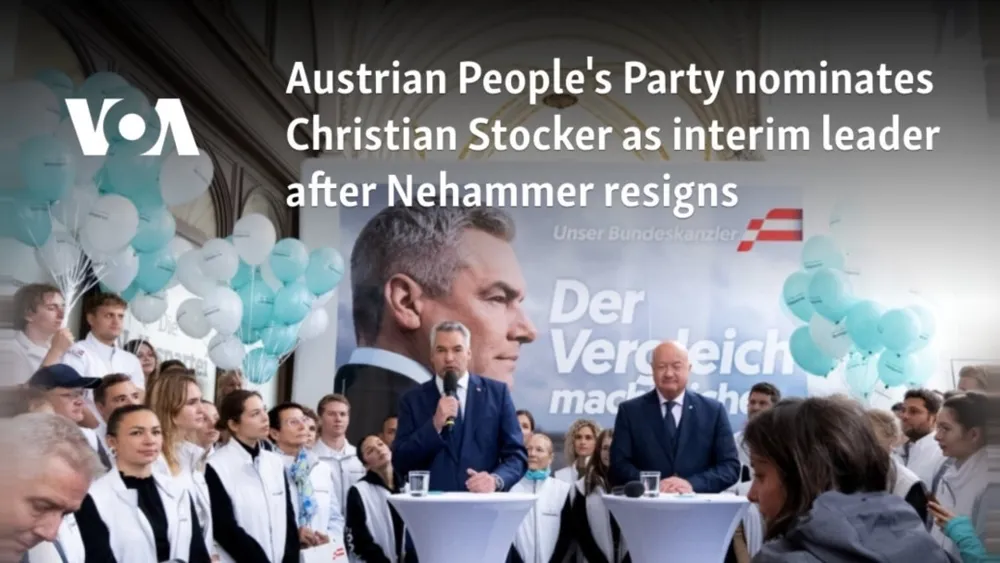 Austrian People's Party Appoints Christian Stocker as Interim Leader Following Nehammer's Resignation