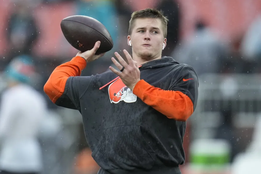 Bailey Zappe to Start as Browns' Quarterback for Season Finale Against Ravens