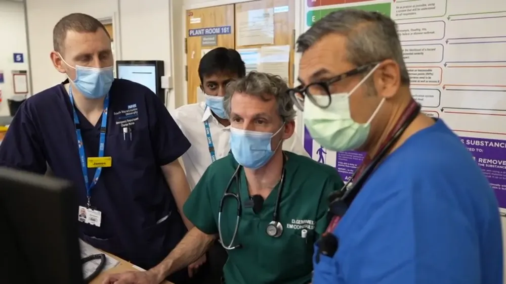 BBC Reports from Warwick Hospital Amid Severe NHS Winter Pressure