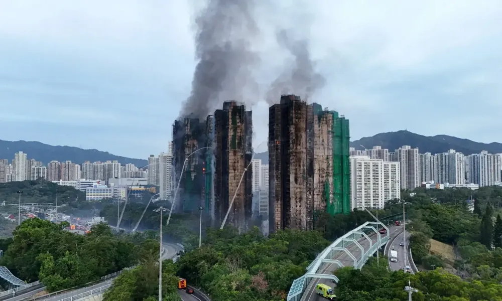 Beijing Issues Warning to Foreign Media in Hong Kong Over Coverage of Recent Fire