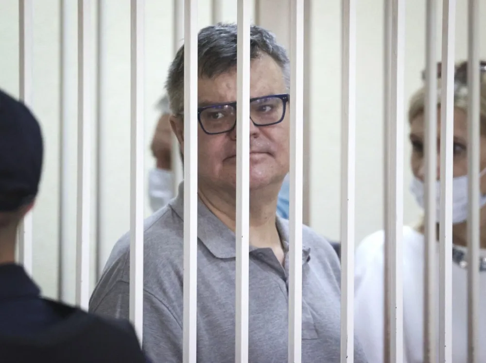 Belarusian Activist Viktar Babaryka Emerges After 700 Days in Solitary Confinement