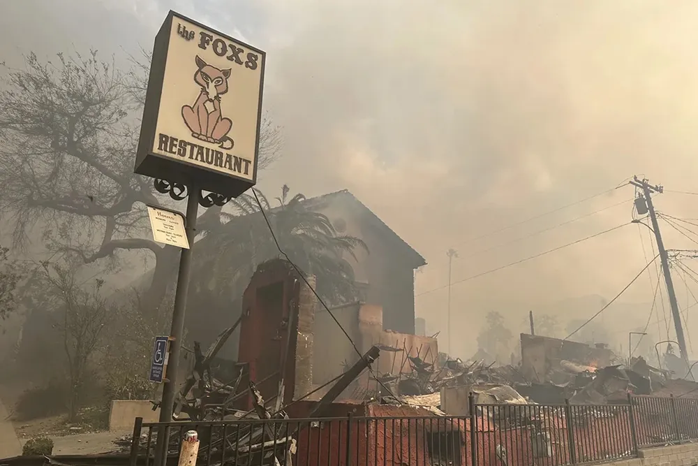 Beloved LA diner Fox’s Restaurant lost to devastating Eaton Fire