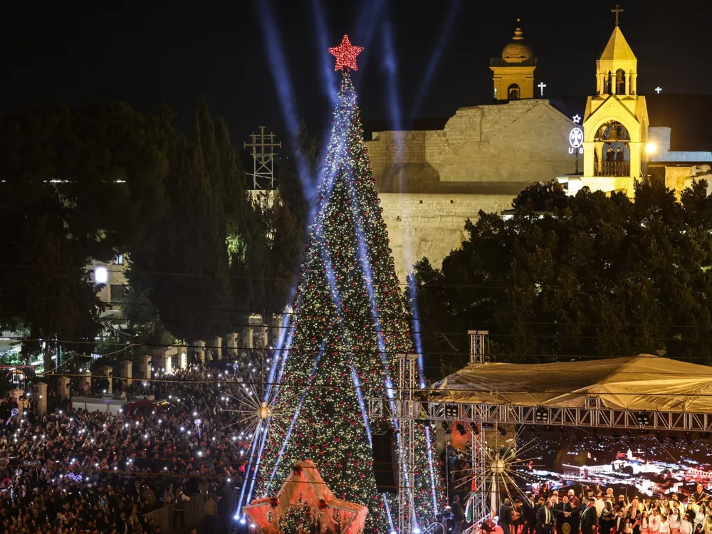 Bethlehem Celebrates Christmas with Hope for Economic Recovery