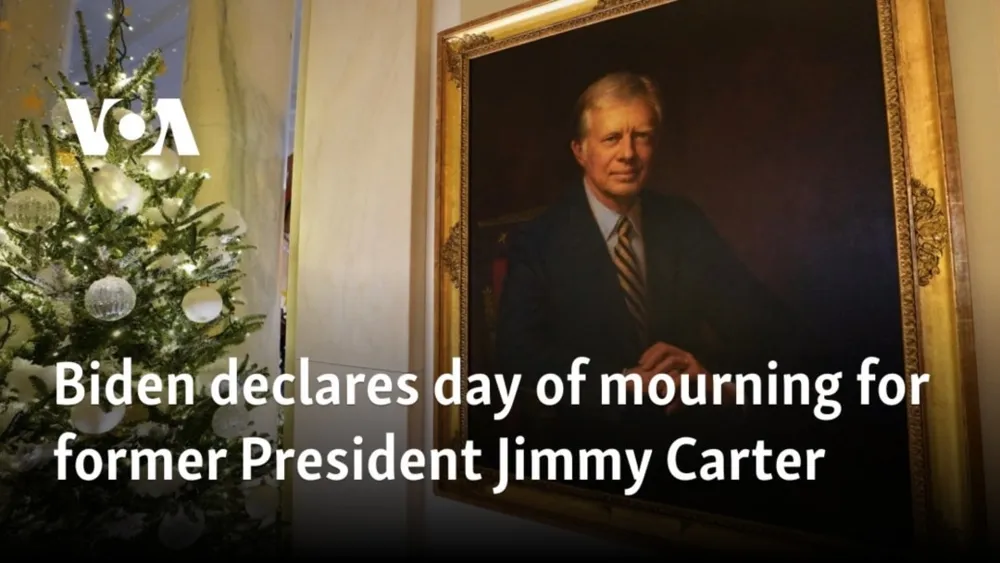 Biden Announces National Day of Mourning for Former President Jimmy Carter