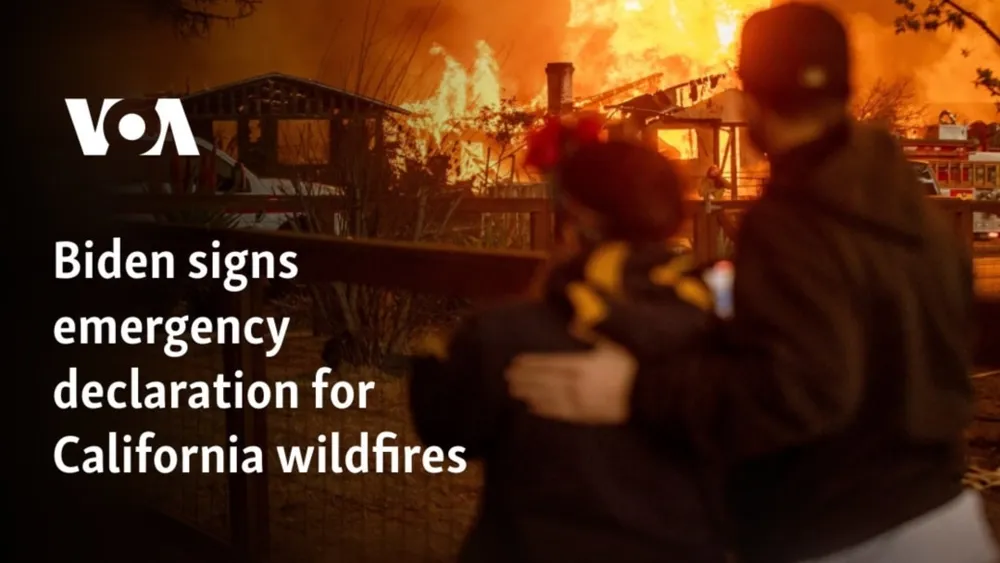 California Wildfires Force Evacuations as Biden Declares Federal Emergency