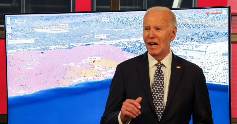 Biden Cancels Italy Visit Amid Ongoing California Wildfires